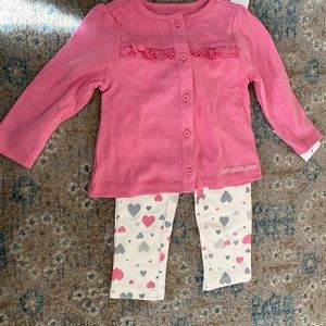 Calvin Klein baby girl outfit